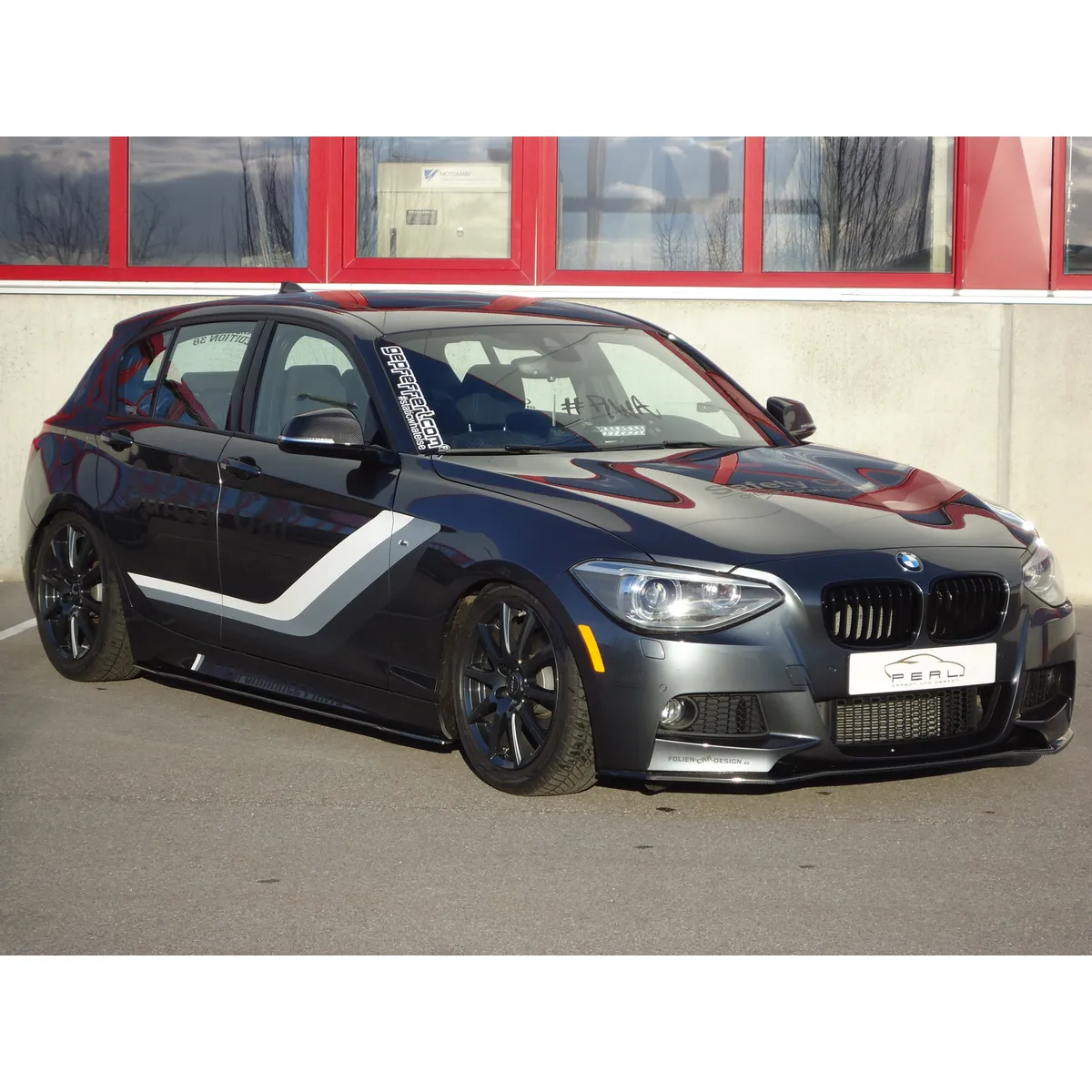 Carbon Seitenschwelleransatz (R/L) passend für BMW F20 M-Paket