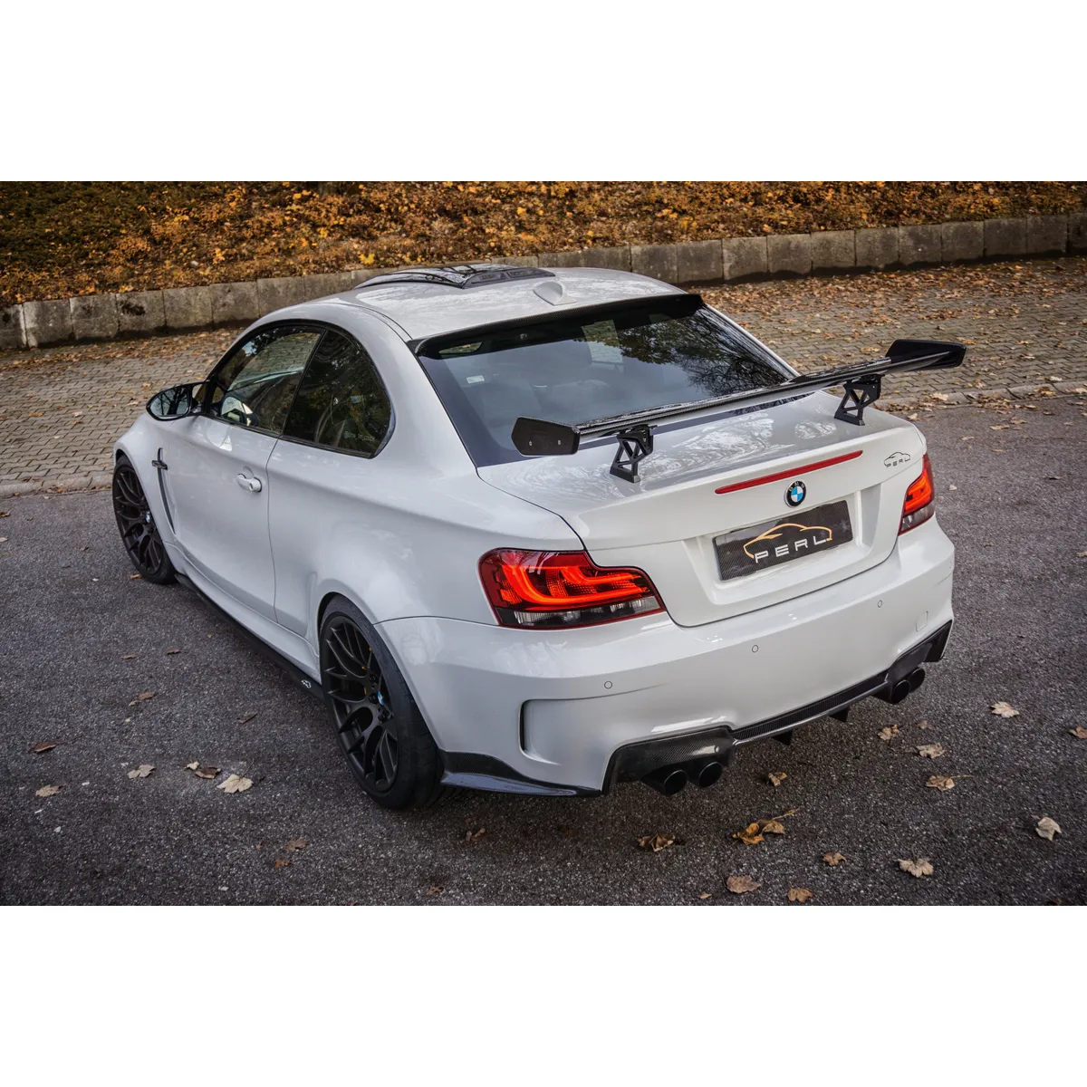 Carbon Heckflügel passend für BMW 1er M Coupé E82