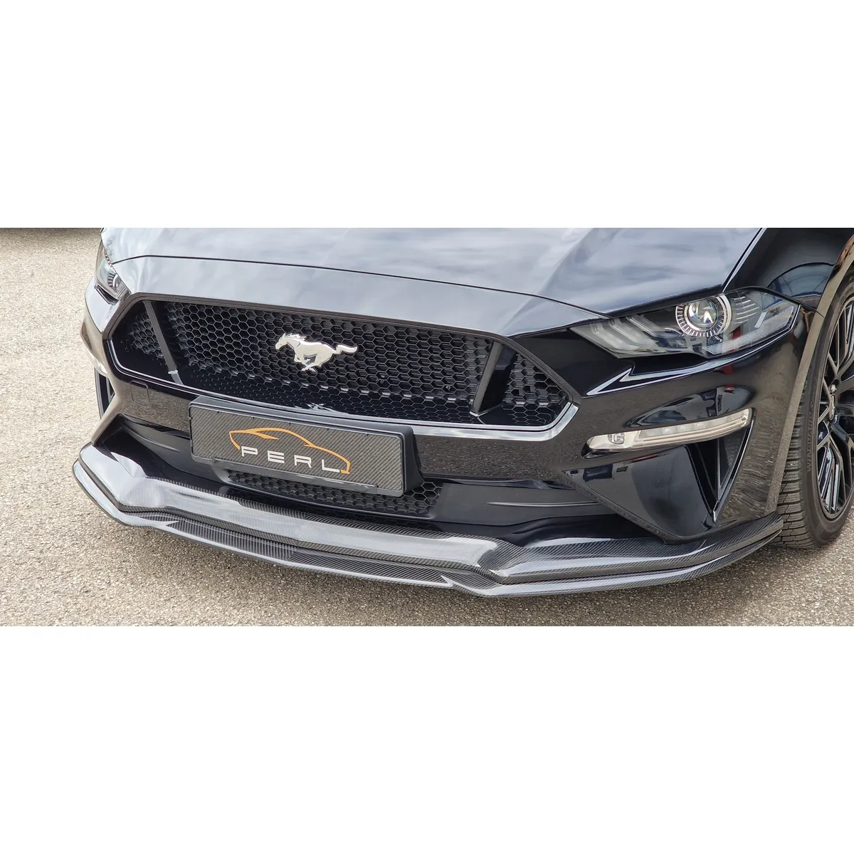Carbon-Frontcover passend für Ford Mustang 6 LAE Facelift