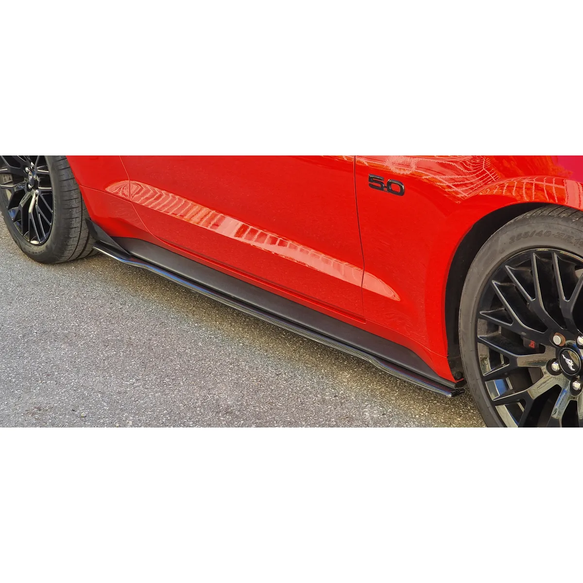 Carbon Seitenschwelleransatz (R/L) passend für Ford Mustang 6