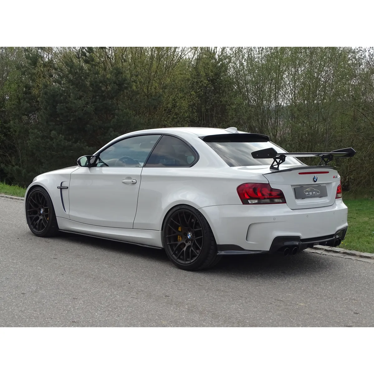 Carbon Heckflügel passend für BMW 1er M Coupé E82