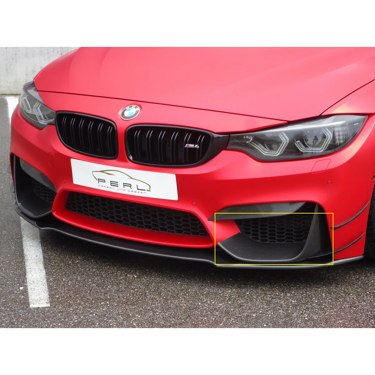 Carbon Front Flaps passend für BMW M3 F80 / M4 F82/83