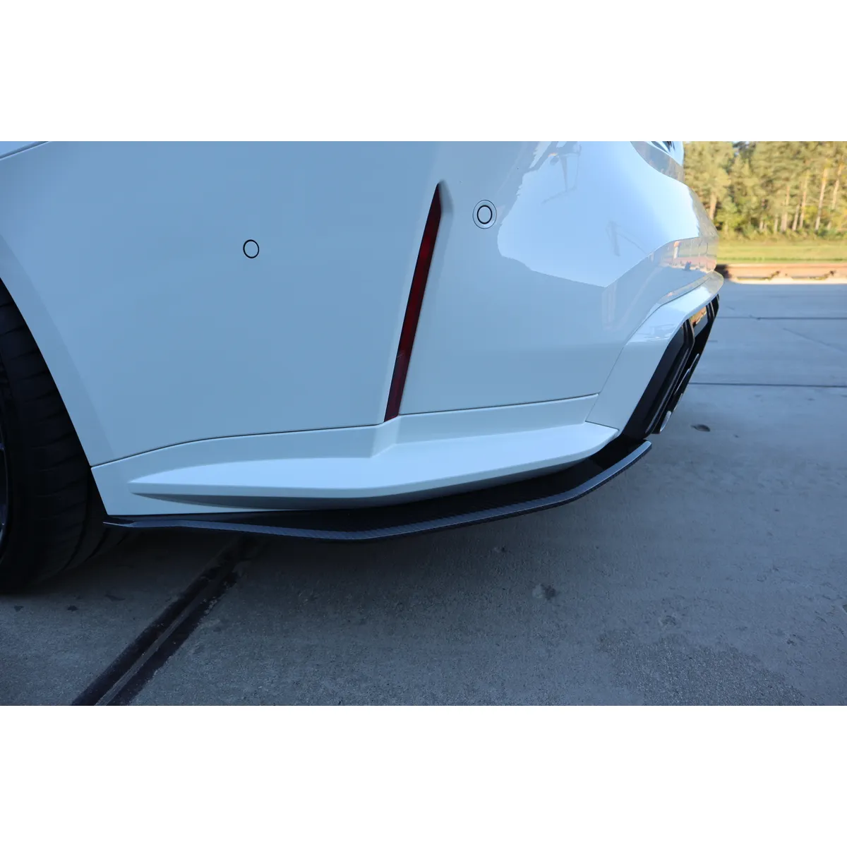 Carbonansatz Heckstoßstange passend für BMW M3 G80/81, M4 G82/83