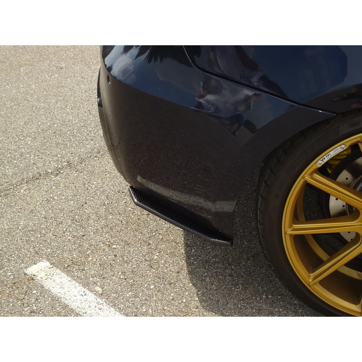Carbonansatz Heckstoßstange passend für BMW E81/87 (R/L)