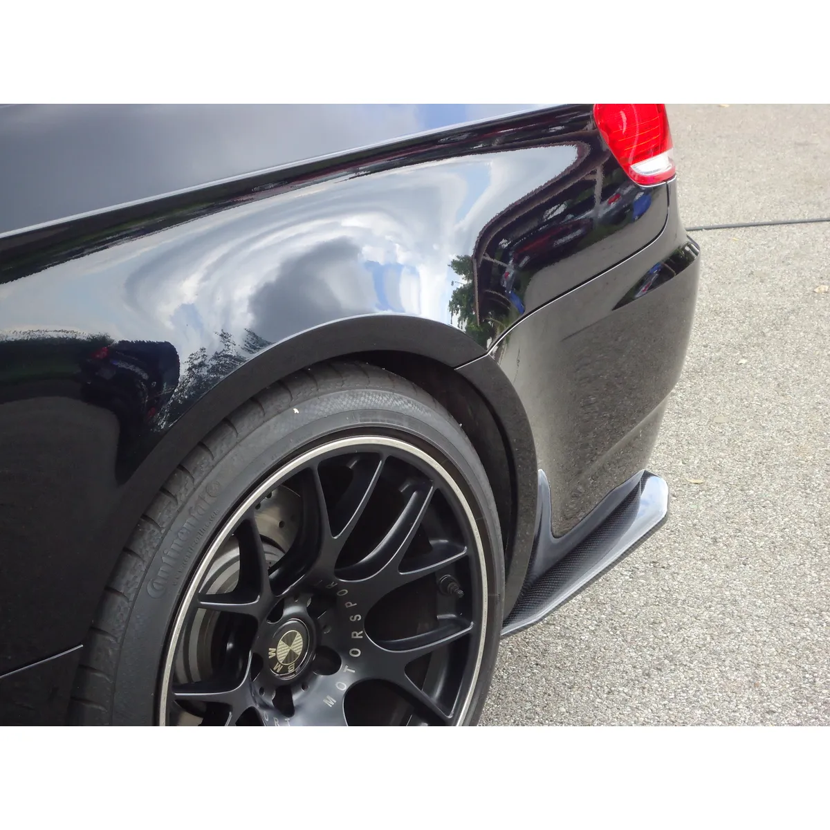 Carbonansatz Heckstoßstange passend für BMW M3 E92/93 (R/L)