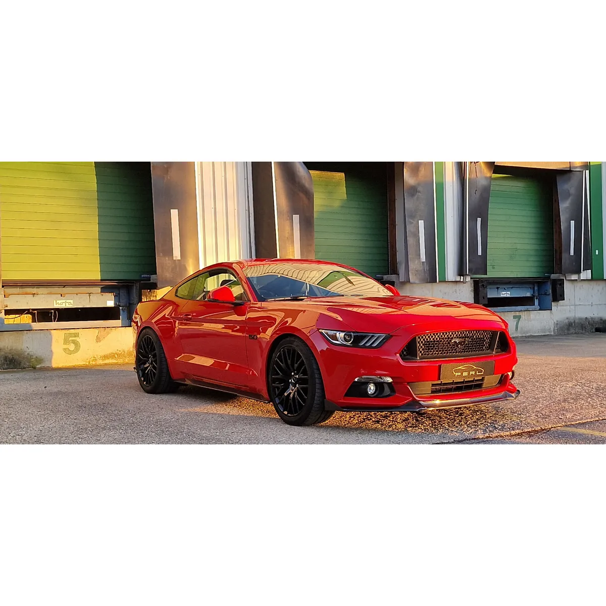Carbon-Frontcover passend für Ford Mustang 6 LAE (VFL)