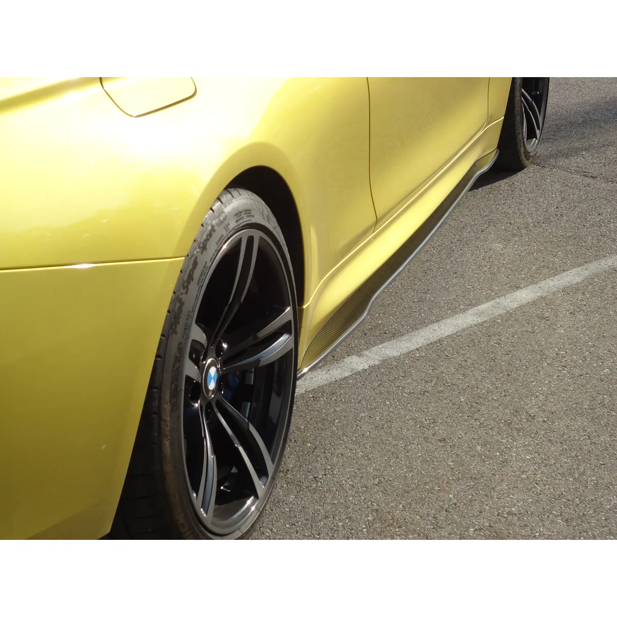 Carbon Seitenschwelleransatz (R/L) passend für BMW M4 F82/83