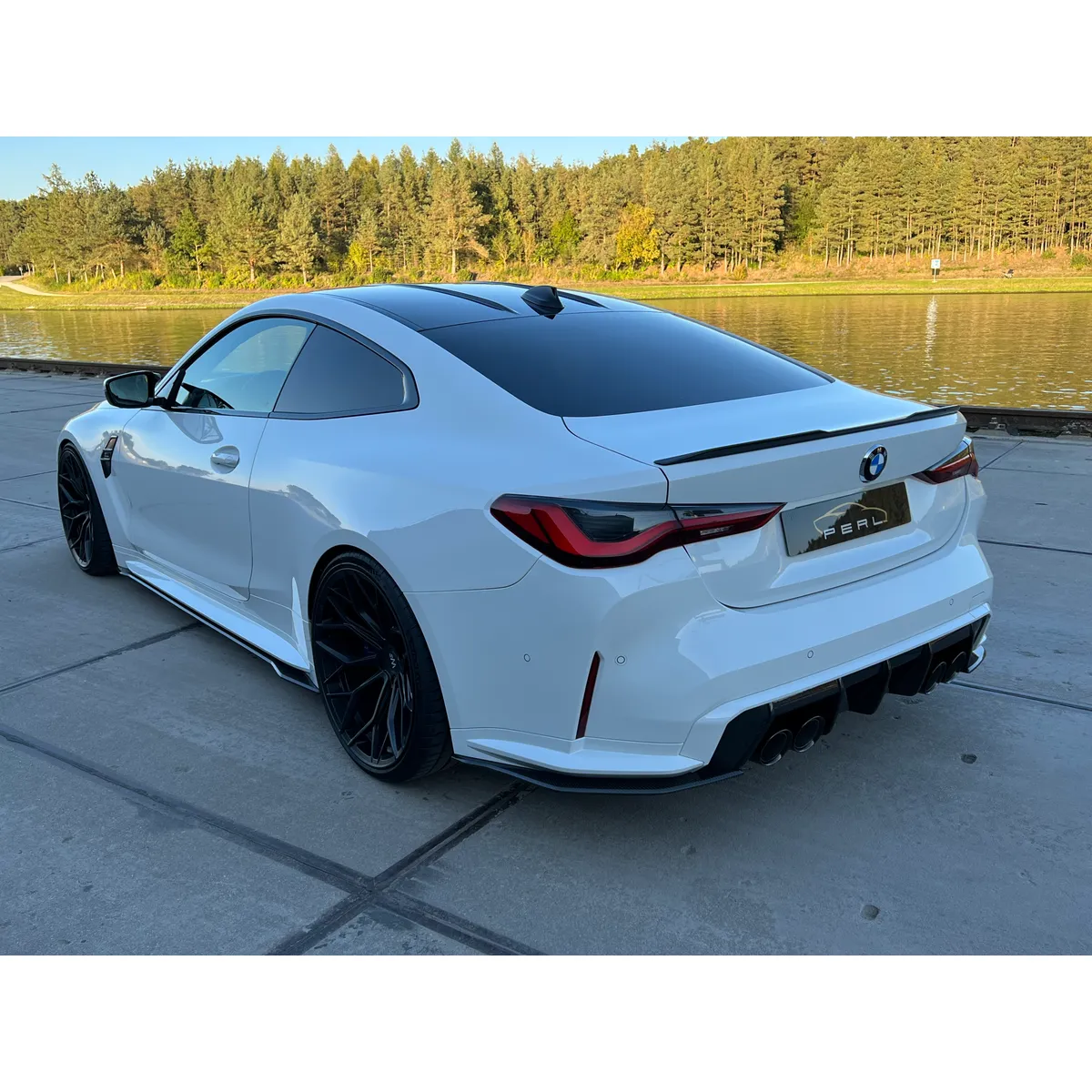 Carbon Seitenschwelleransatz (R/L) passend für BMW M4 G82/83