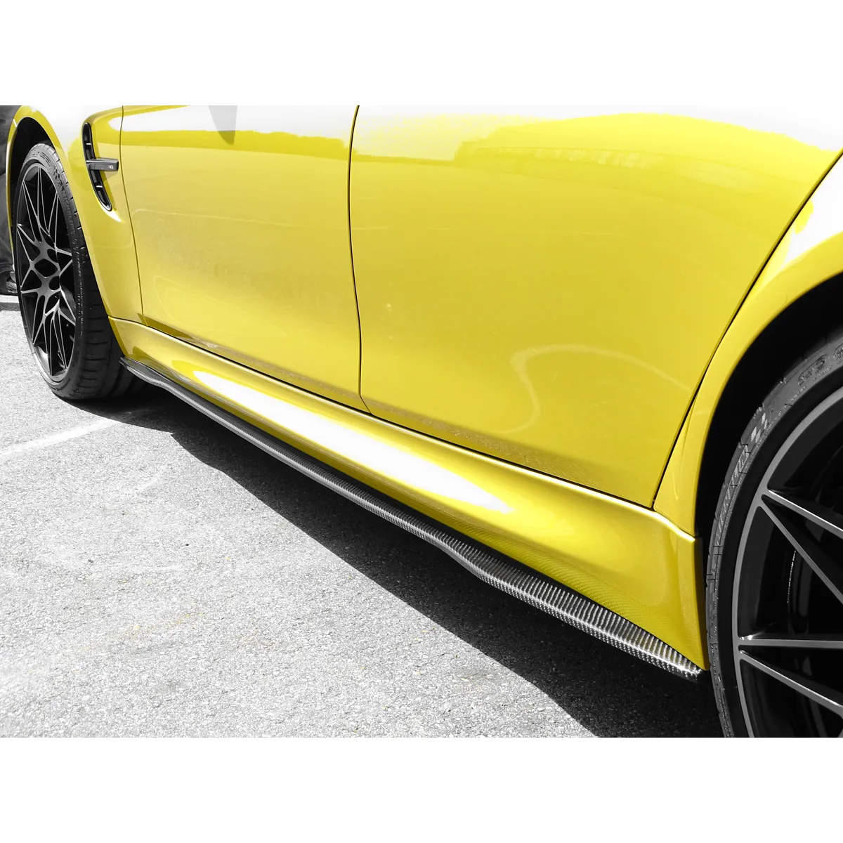 Carbon Seitenschwelleransatz passend für BMW M3 F80 (R/L)