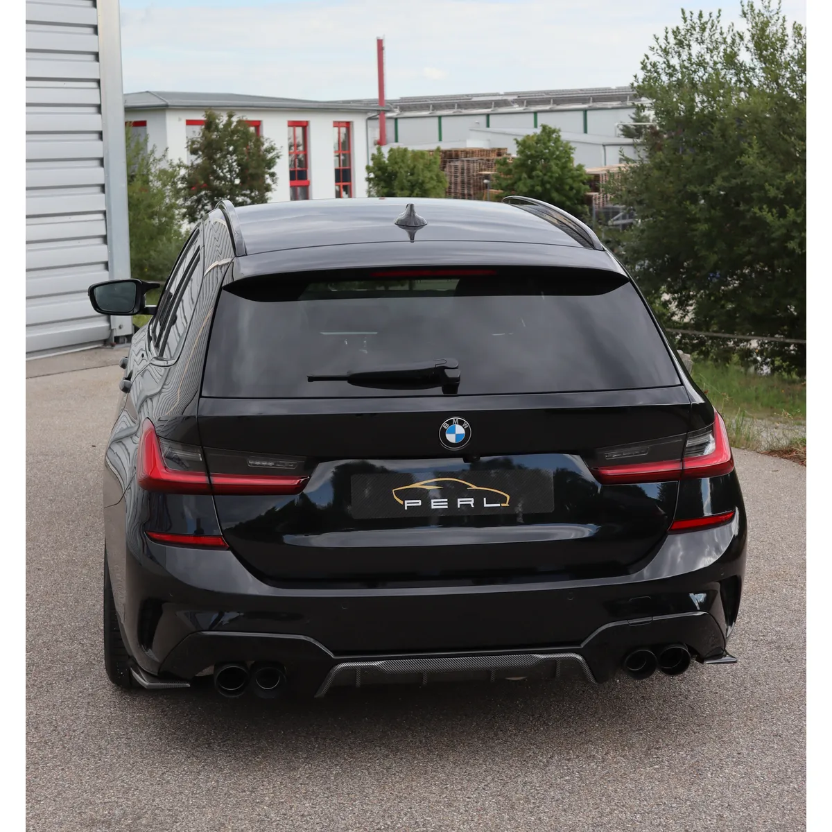 Carbonansatz Heckstoßstange passend für BMW G20/21 (L/R)