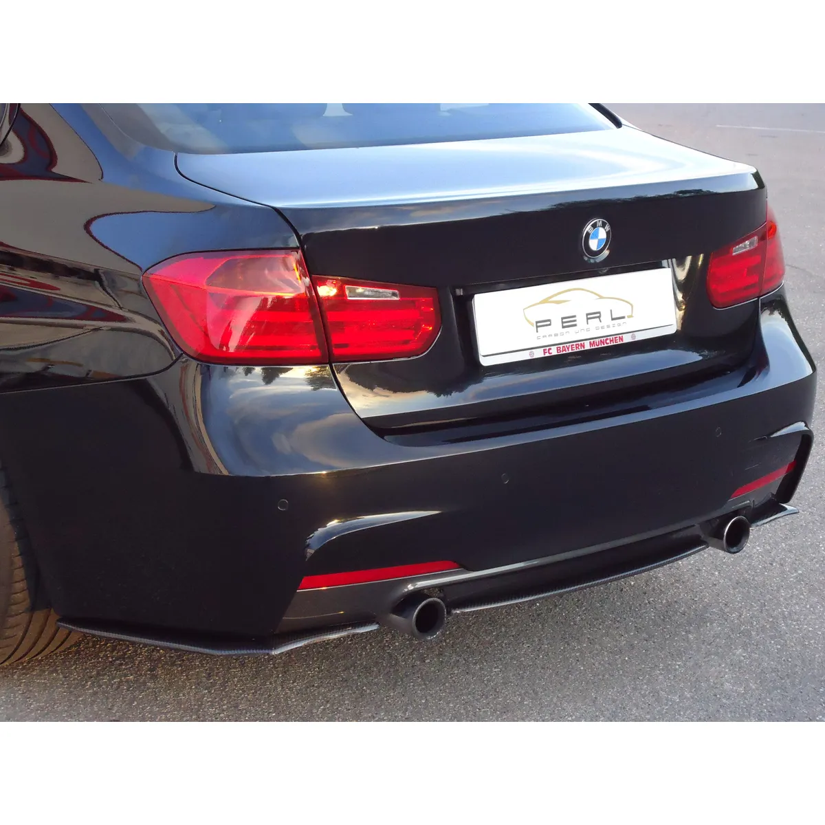 Carbonansatz Heckstoßstange passend für BMW F30/31 335 (R/L) M-Paket