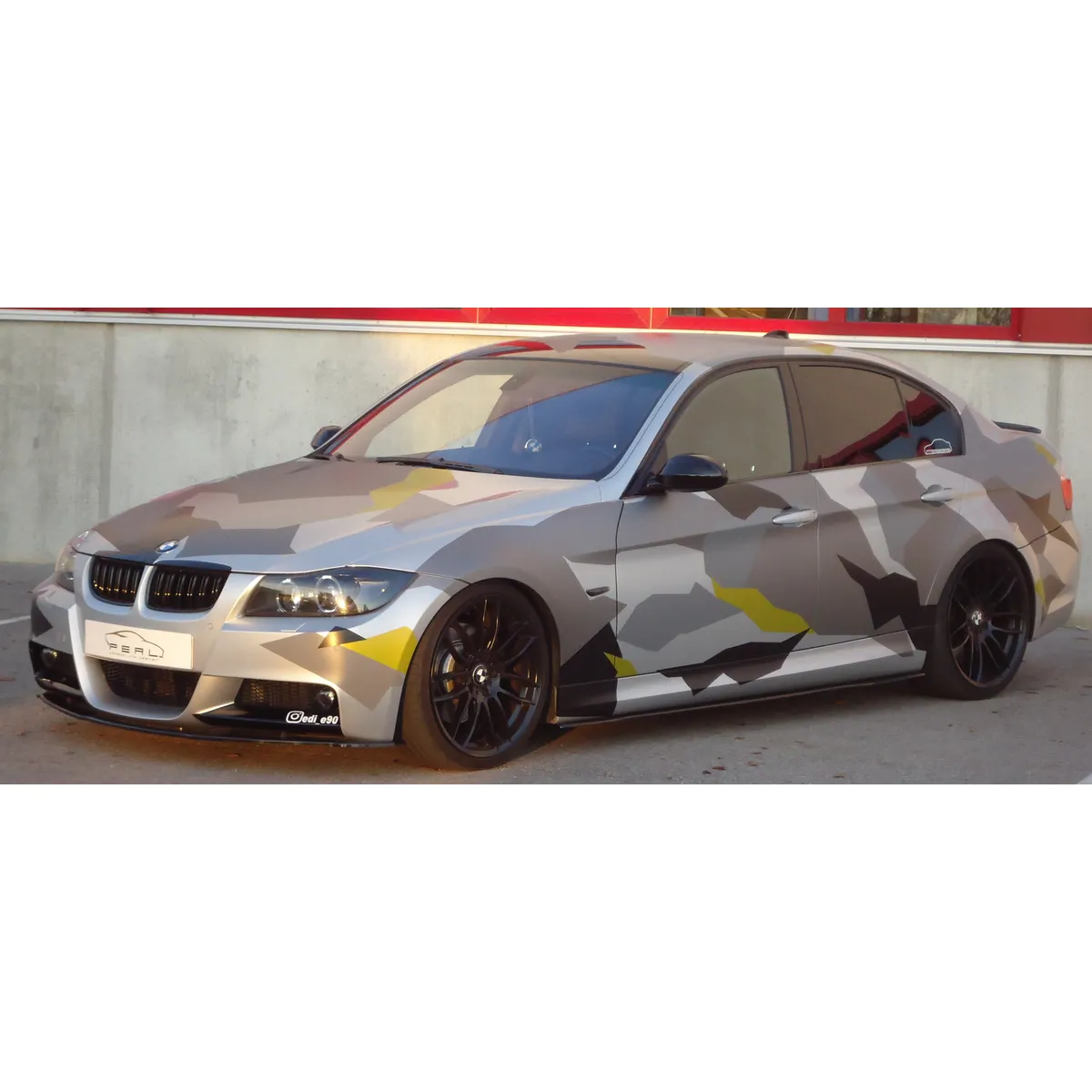 Carbon Seitenschwelleransatz (R/L) passend für BMW E90/91