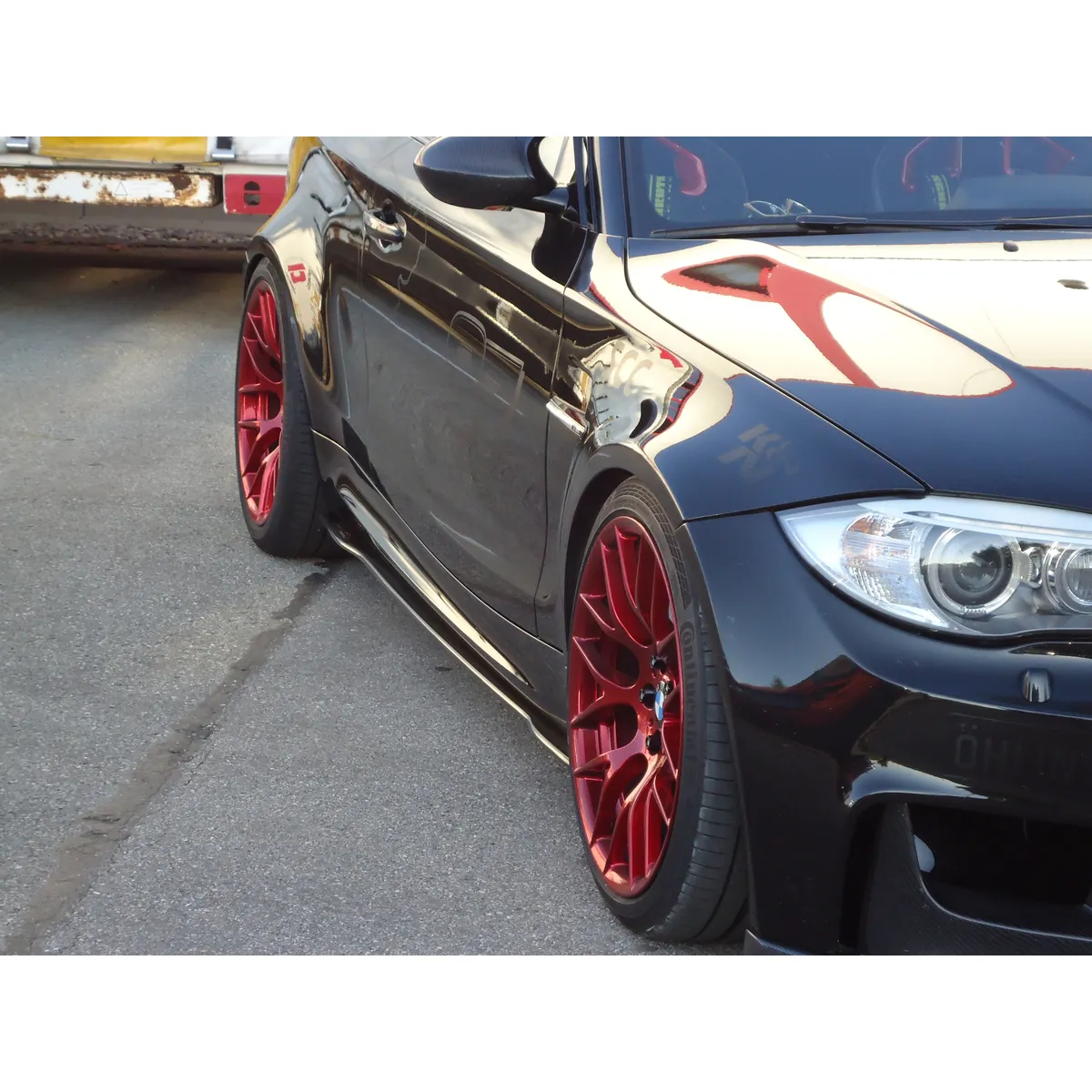 Carbon Seitenschwelleransatz (R/L) passend für BMW 1er M Coupé