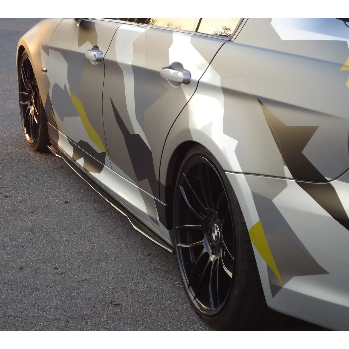 Carbon Seitenschwelleransatz (R/L) passend für BMW E90/91