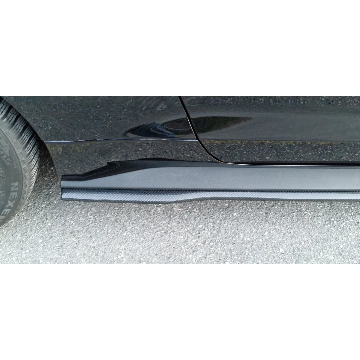 Carbon Seitenschwelleransatz (R/L) passend für Ford Mustang 6