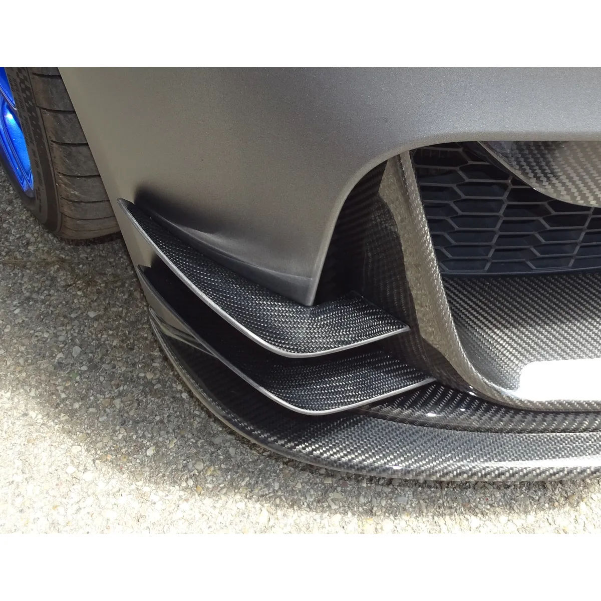 Carbon Front Wings / Canards "Race-Style" passend für BMW M3 F80, M4 F82/83