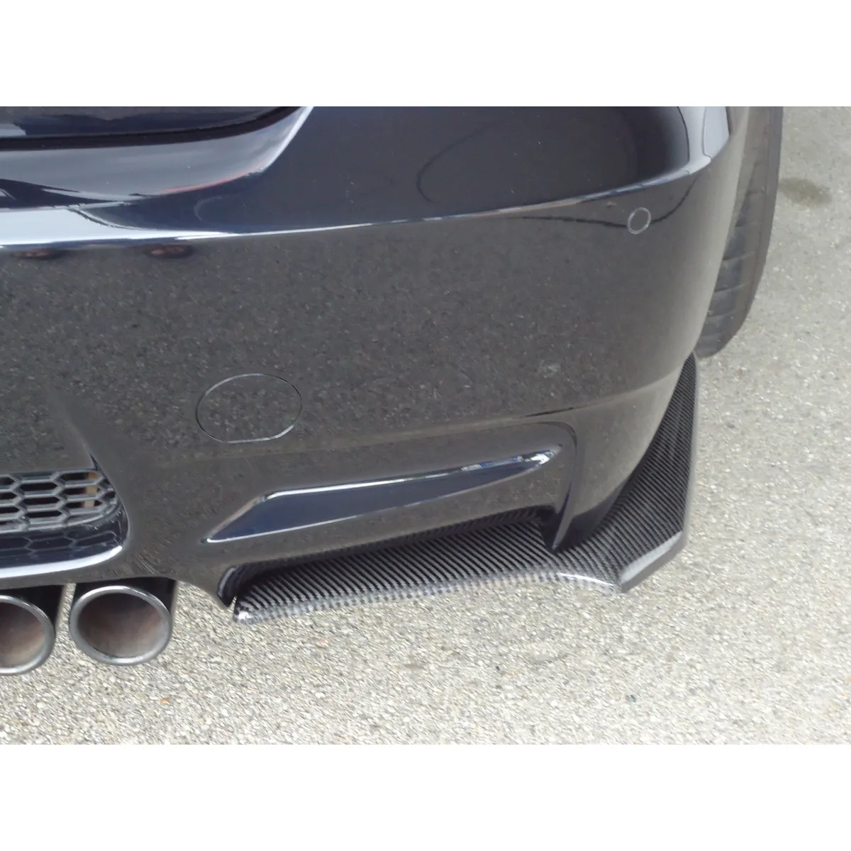 Carbonansatz Heckstoßstange passend für BMW M3 E92/93 (R/L)