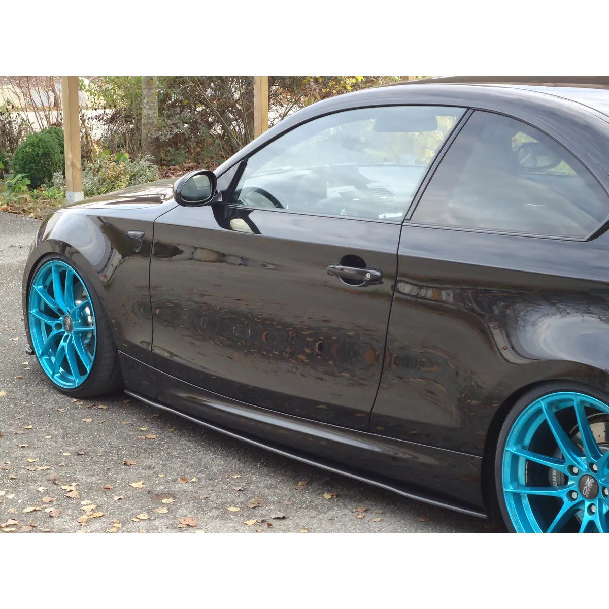 Carbon Seitenschwelleransatz (R/L) passend für BMW  E82 / 88 M-Paket