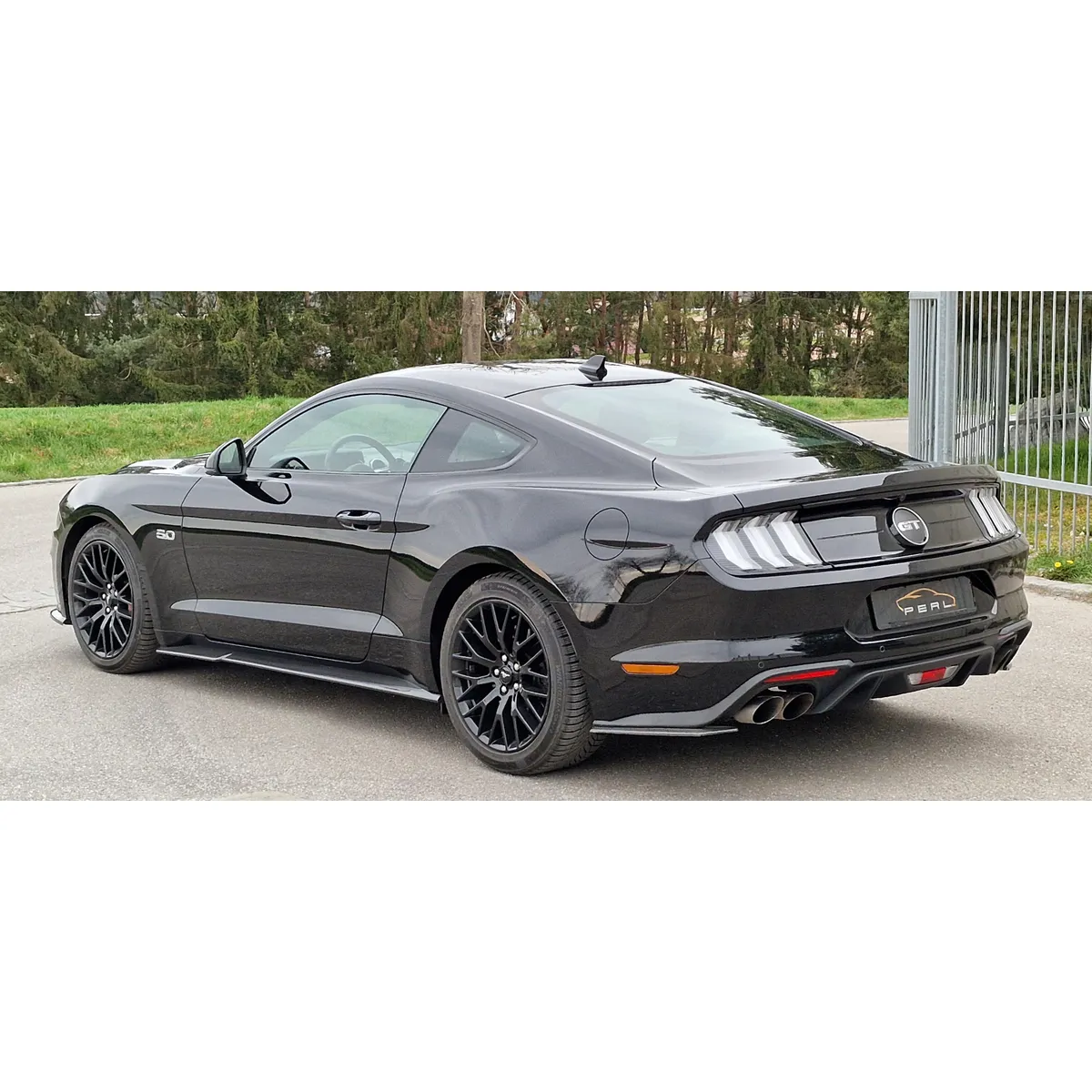 Carbon Seitenschweller-Cover (R/L) passend für Ford Mustang 6