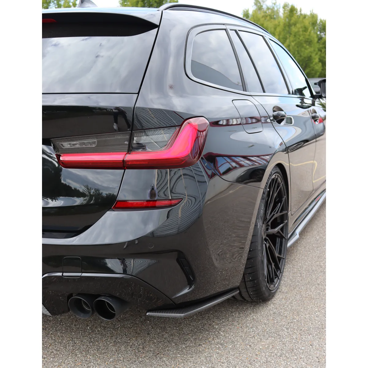 Carbonansatz Heckstoßstange passend für BMW G20/21 (L/R)