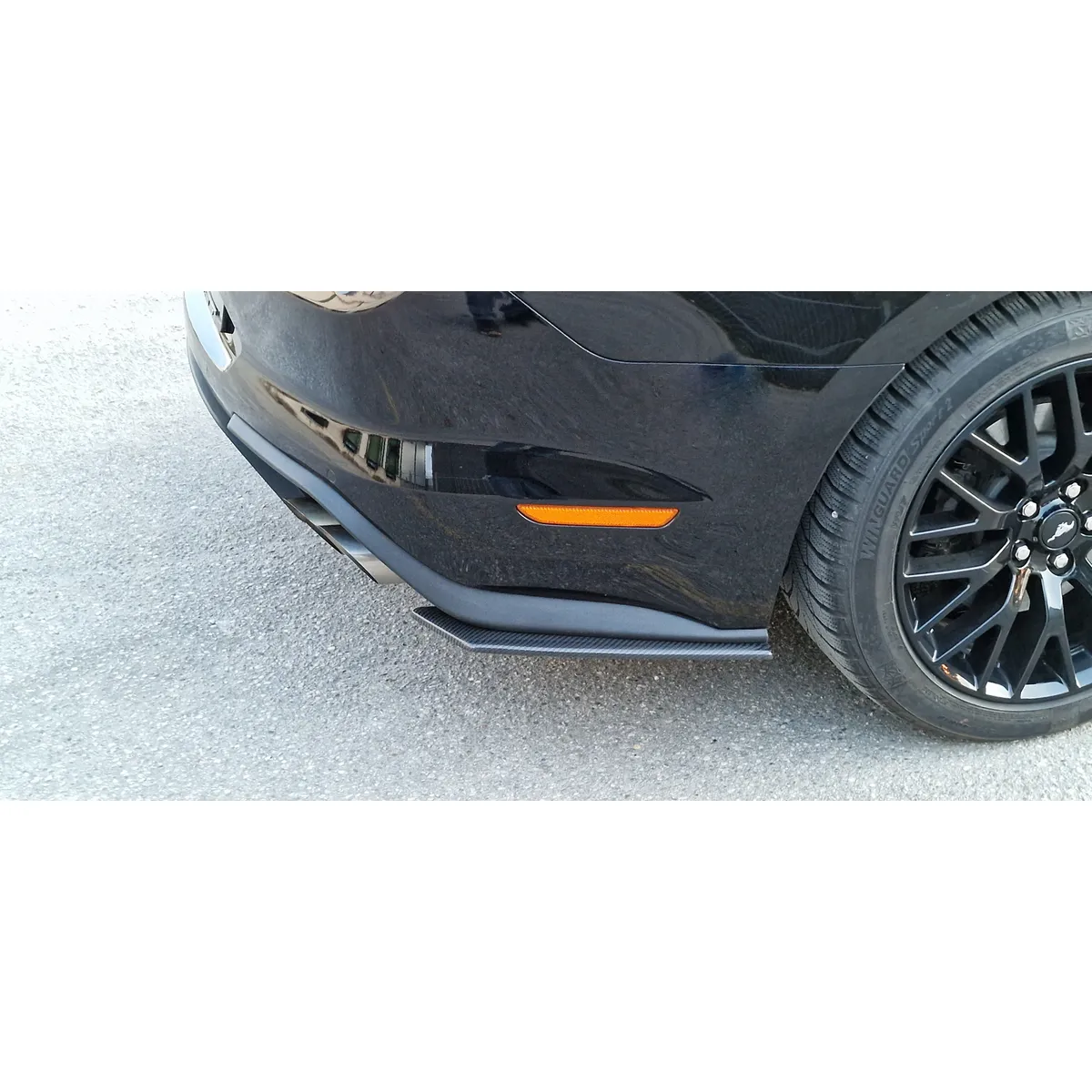 Carbonansatz Heckstoßstange passend für Ford Mustang 6 (R/L)