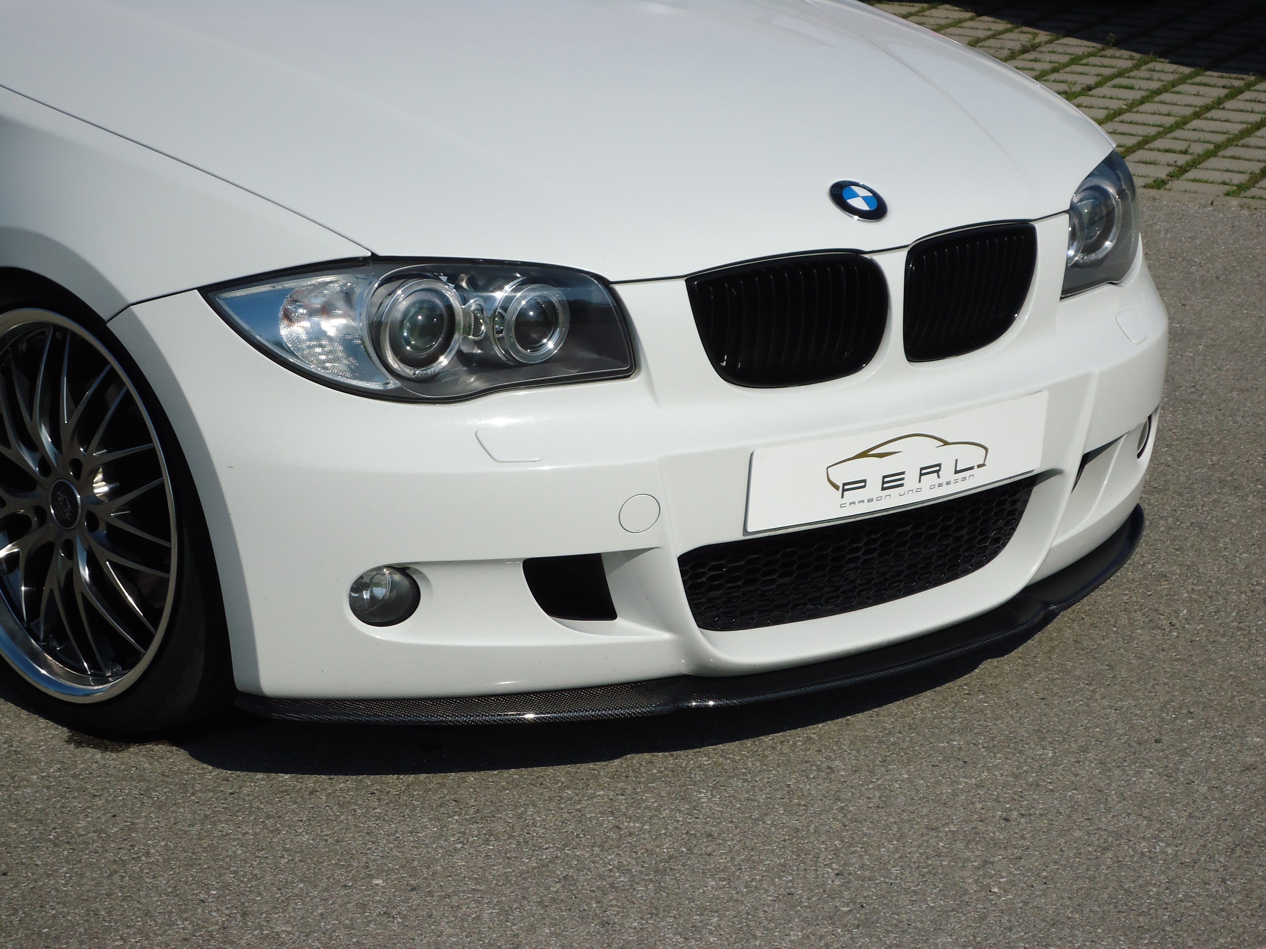 BMW E87 1er M Sport Carbon Front Splitter Abdeckungen 04-13 - .de