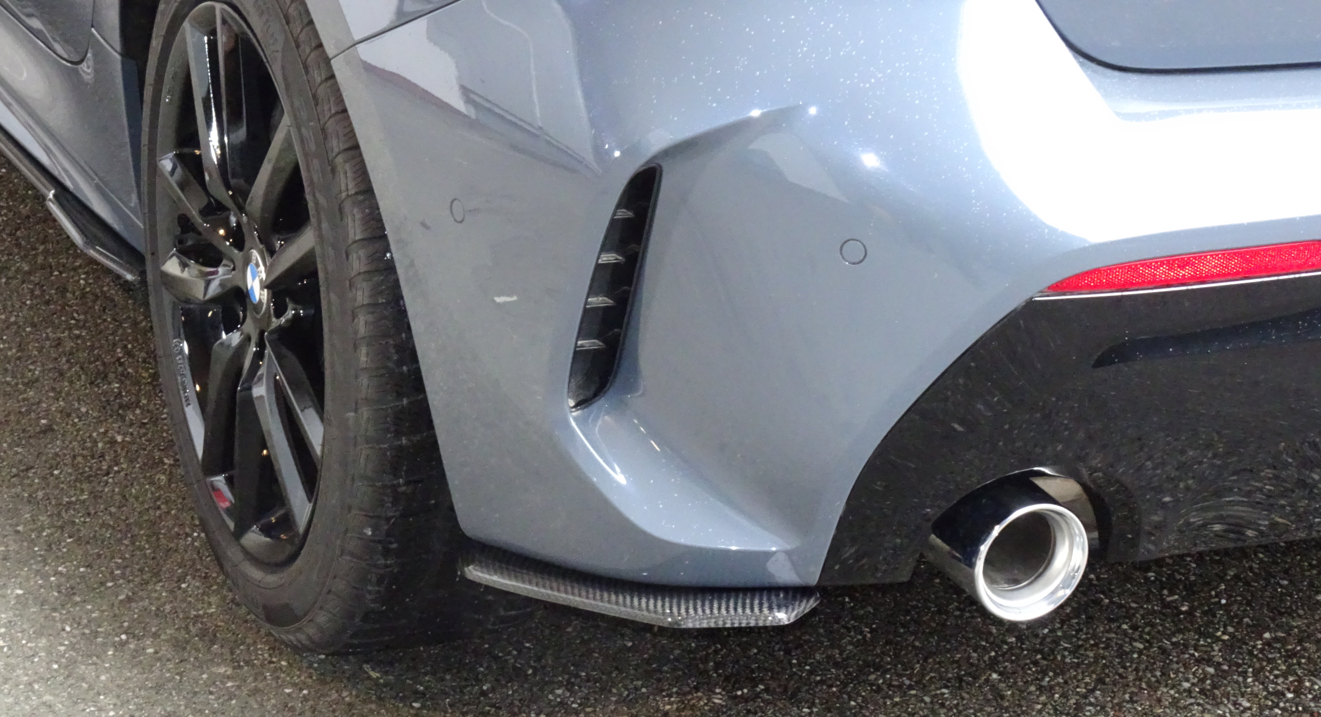 Carbonansatz Heckstoßstange passend für BMW 1er F40 (L/R)