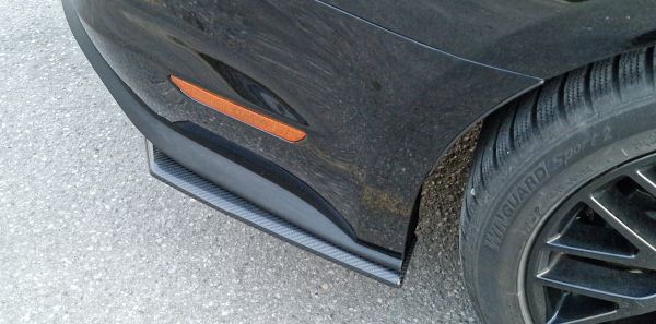 Carbonansatz Heckstoßstange passend für Ford Mustang 6 (R/L)