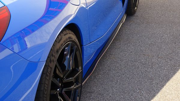 Carbon side skirt attachment (R/L) suitable for BMW Z4 G29 (curved version)