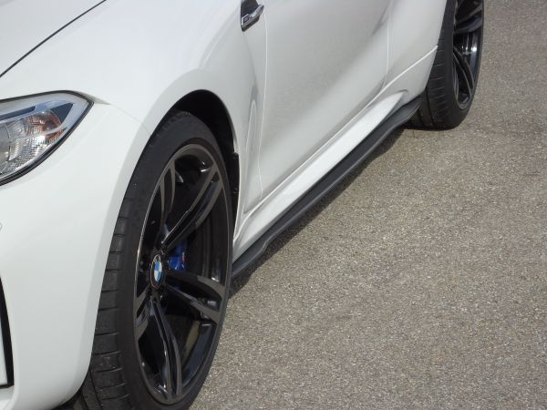 Carbon Seitenschwelleransatz passend für BMW M2 F87 (R/L)