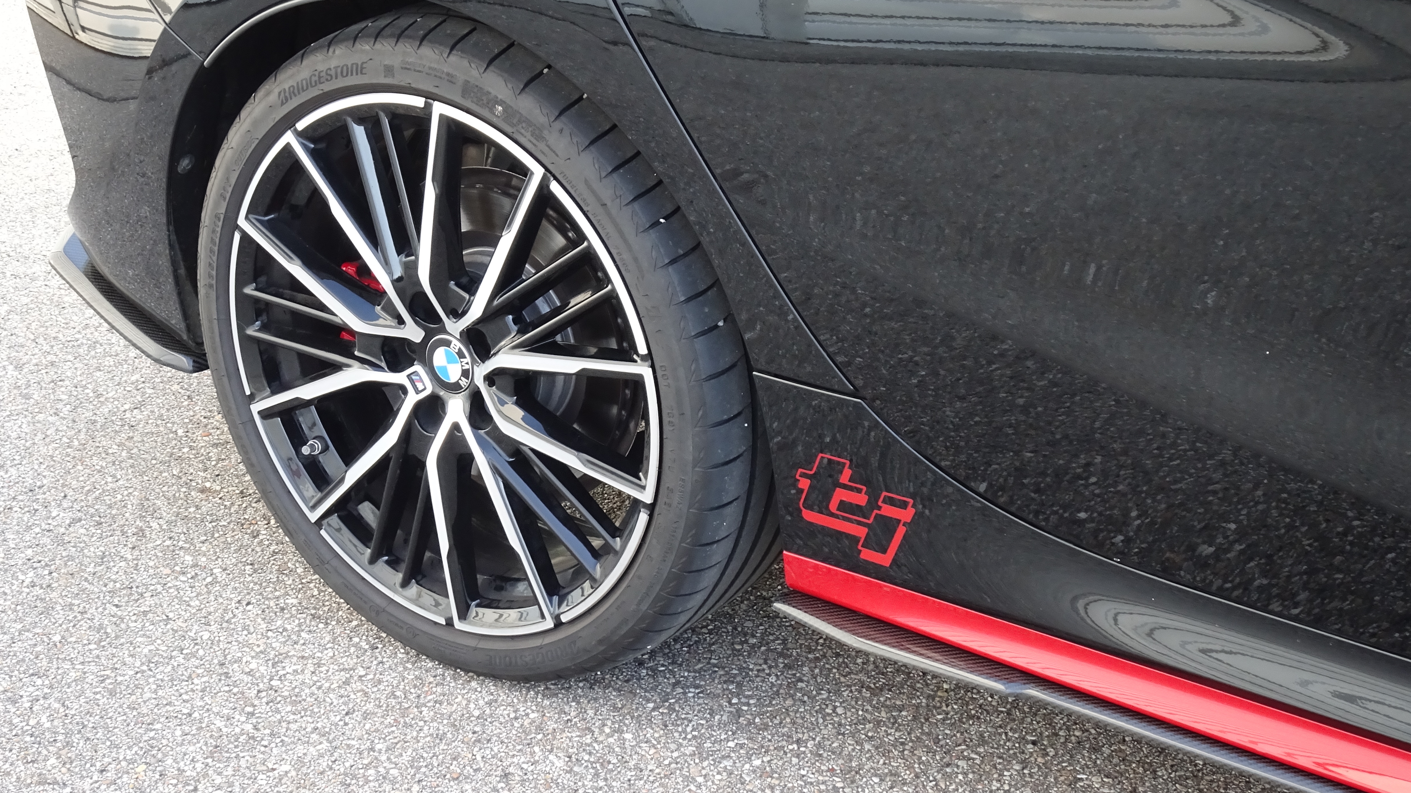 Carbonansatz Heckstoßstange passend für BMW 1er F40 (L/R)
