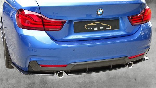 Carbonansatz Heckstoßstange passend für BMW 4er F32/33/36 435i / 440i (R/L)